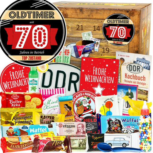Oldtimer - seit 70 Jahren in Betrieb - DDR Adventskalender - Ossiladen I Ostprodukte Versand