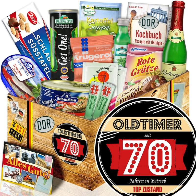 Oldtimer seit 70 Jahren in Betrieb - Spezialitäten Set M - Ossiladen I Ostprodukte Versand