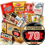 Oldtimer - seit 70 Jahren in Betrieb - Süßigkeiten Set DDR L - Ossiladen I Ostprodukte Versand
