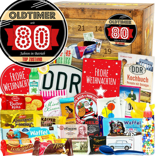 Oldtimer - seit 80 Jahren in Betrieb - DDR Adventskalender - Ossiladen I Ostprodukte Versand