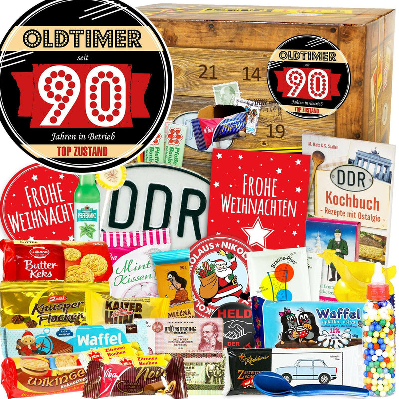 Oldtimer - seit 90 Jahren in Betrieb  - DDR Adventskalender - Ossiladen I Ostprodukte Versand