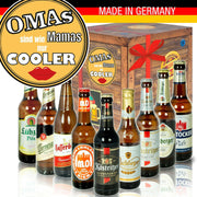 Omas sind wie Mamas nur cooler - Geschenkbox "Ostbiere" 9er Set - Ossiladen I Ostprodukte Versand