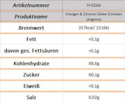 Orangen & Zitronen Gelee Scheiben (Argenta) - Ossiladen I Ostprodukte Versand