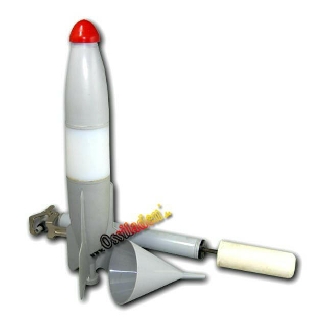Orig. DDR - Hydropneumatische Rakete L3