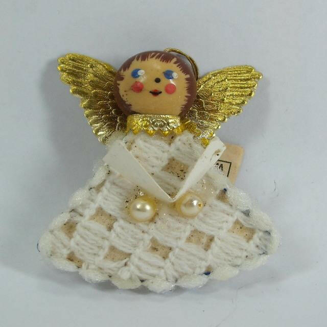 original Baumschmuck Engel mit Noten
