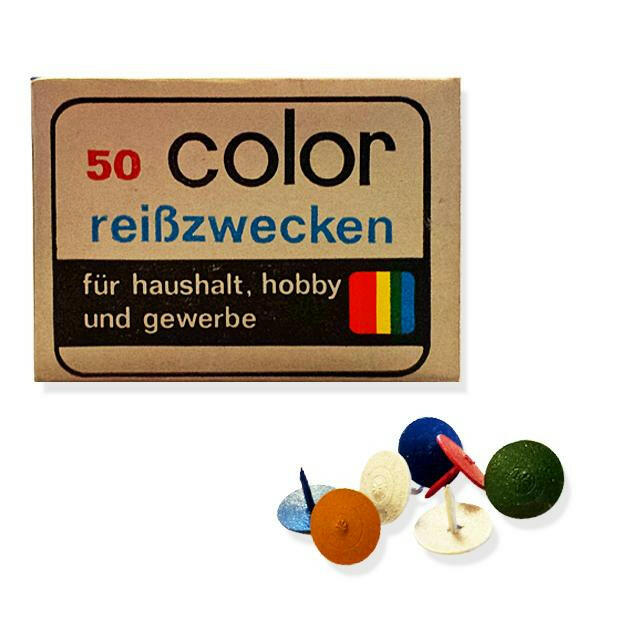 Original Color Reißzwecken 50 Stk.