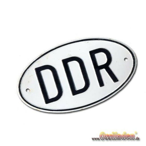 Original DDR-Autoschild