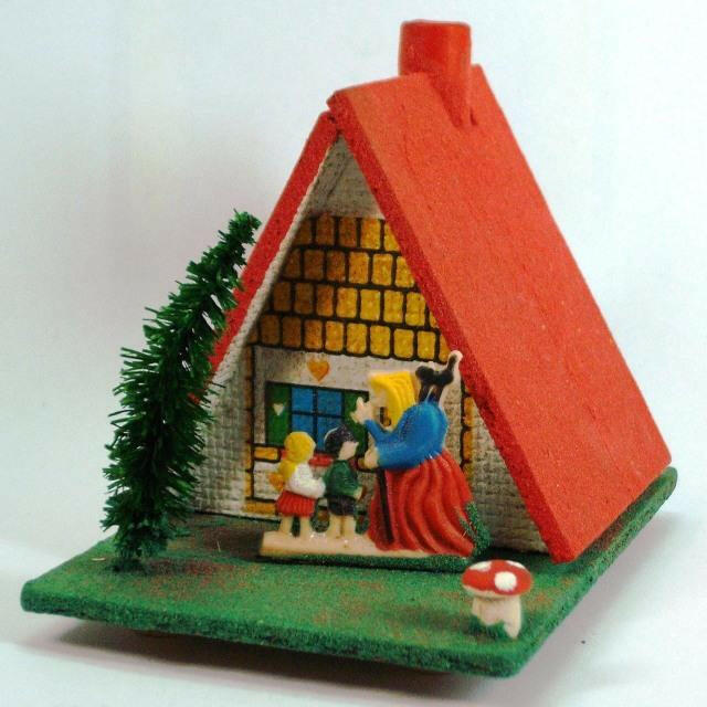 original DDR Crottendorfer Räucherhäuschen