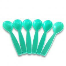 Original DDR Eierlöffel grün 6er Pack