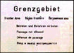 Original DDR-Grenzschild