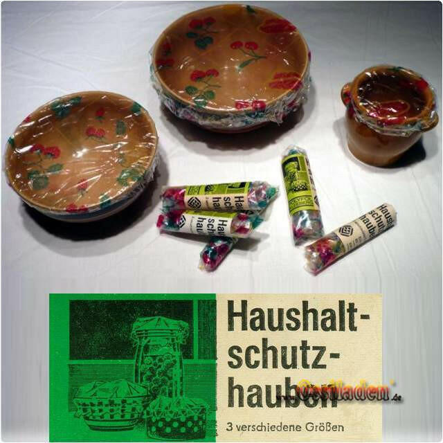 Original DDR Haushaltsschutzhauben in 3 Größen