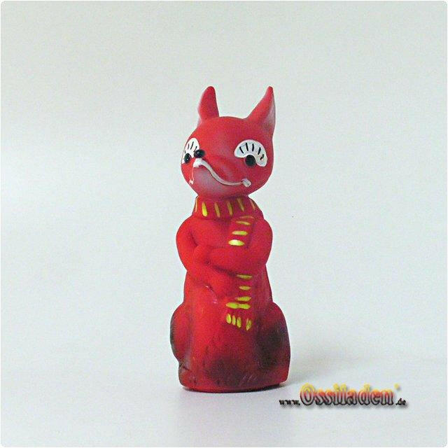 Original DDR Plastikfigur Herr Fuchs VEB Plüti