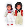 Original DDR Trachten Puppen ARI - Motiv1