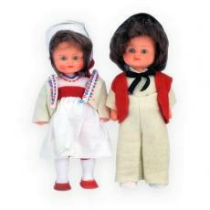 Original DDR Trachten Puppen ARI - Motiv1