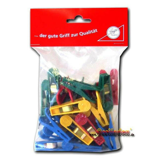 Original DDR Wäscheklammern - 25 Stück