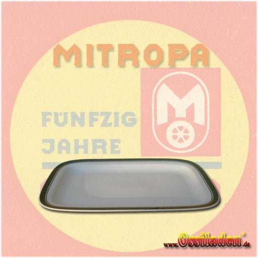 Original Fischplatte im Mitropa-Design