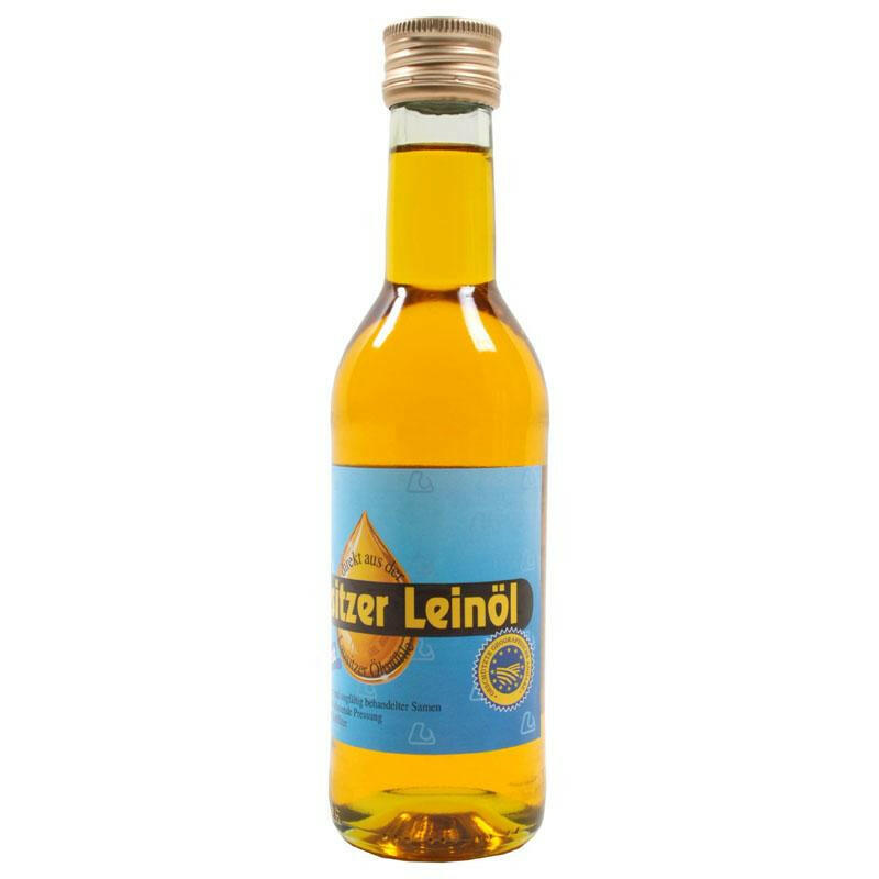 original Lausitzer Leinöl, kaltgepresst, 250ml