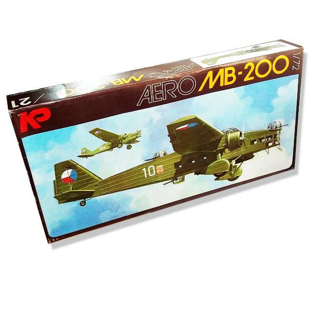 Original MODELL BAUSATZ AERO MB-200