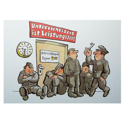 Original Postkarte NVA (Motiv Unterricht)