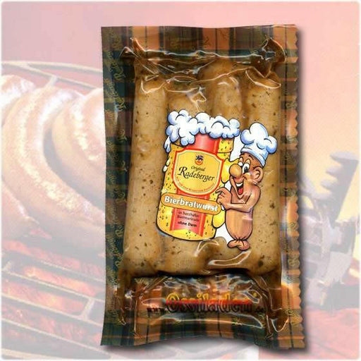 Original Radeberger - Bierbratwurst, 4x50g