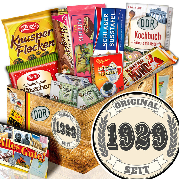 Original seit 1929 - Geschenkset Ostpaket "Schokoladenbox M" - Ossiladen I Ostprodukte Versand