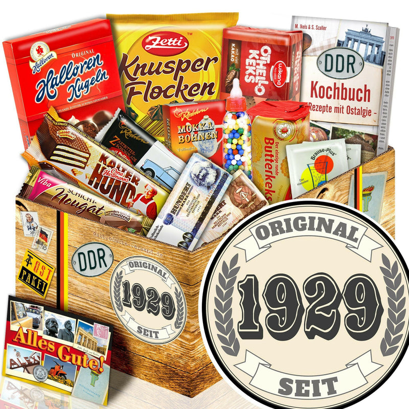 Original seit 1929 - Süßigkeiten Set DDR L - Ossiladen I Ostprodukte Versand