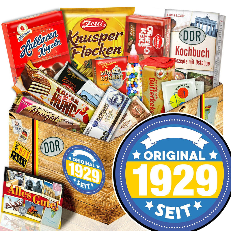 Original seit 1929 - Süßigkeiten Set DDR L - Ossiladen I Ostprodukte Versand
