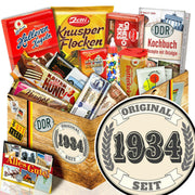 Original seit 1934 - Süßigkeiten Set DDR L - Ossiladen I Ostprodukte Versand