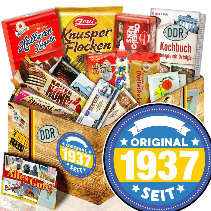 Original seit 1937 - Süßigkeiten Set DDR L - Ossiladen I Ostprodukte Versand