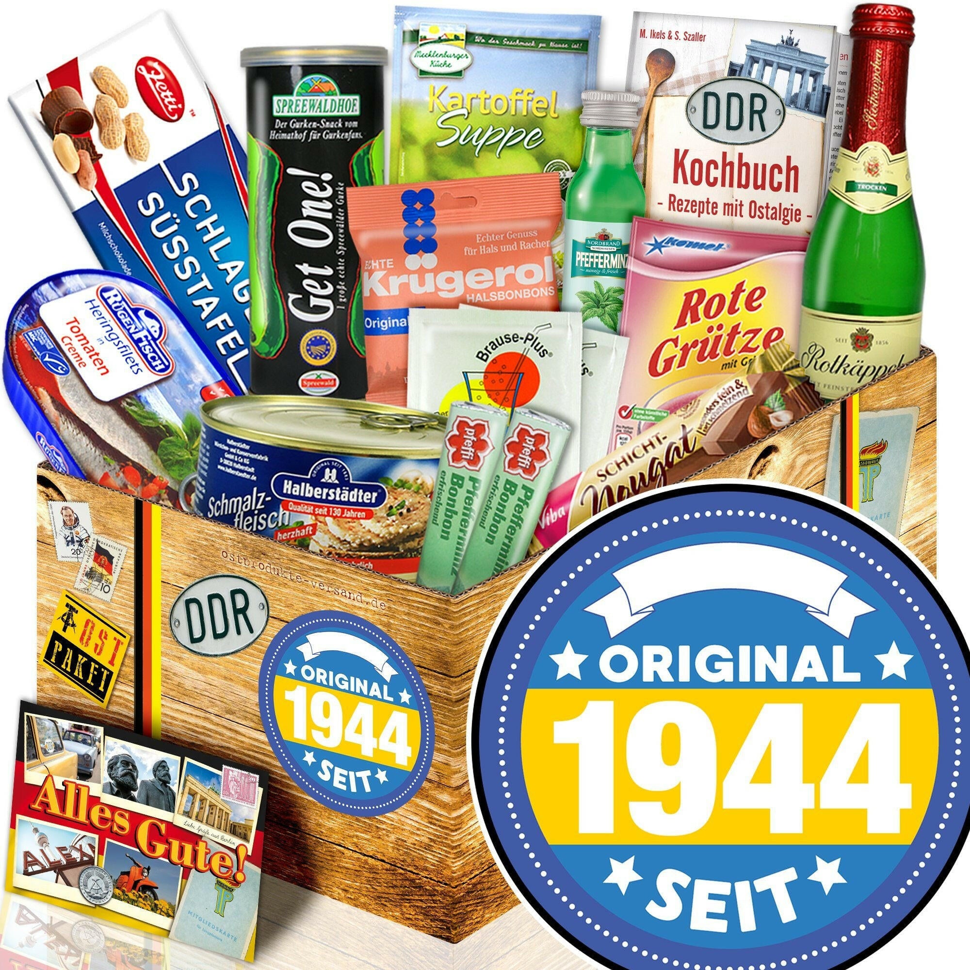 Original seit 1944 - Spezialitäten Set M - Ossiladen I Ostprodukte Versand