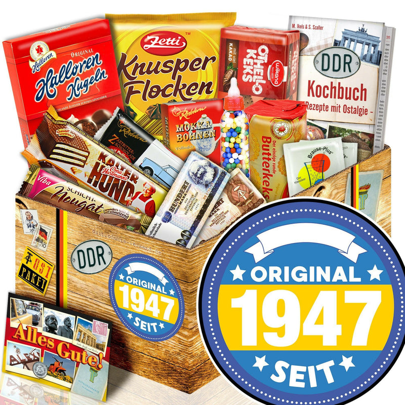 Original seit 1947 - Süßigkeiten Set DDR L - Ossiladen I Ostprodukte Versand