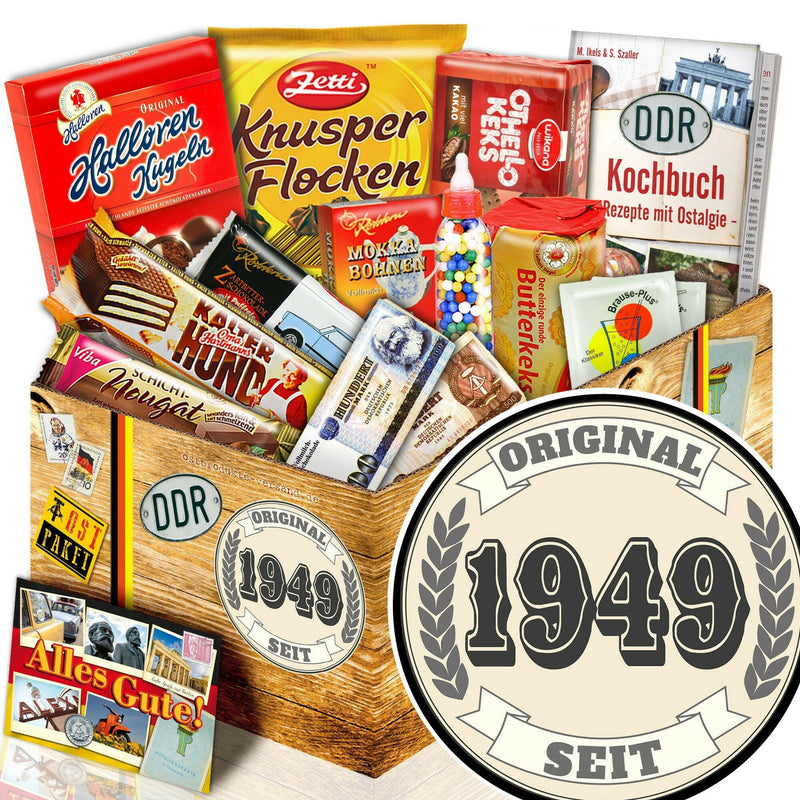 Original seit 1949 - Süßigkeiten Set DDR L - Ossiladen I Ostprodukte Versand