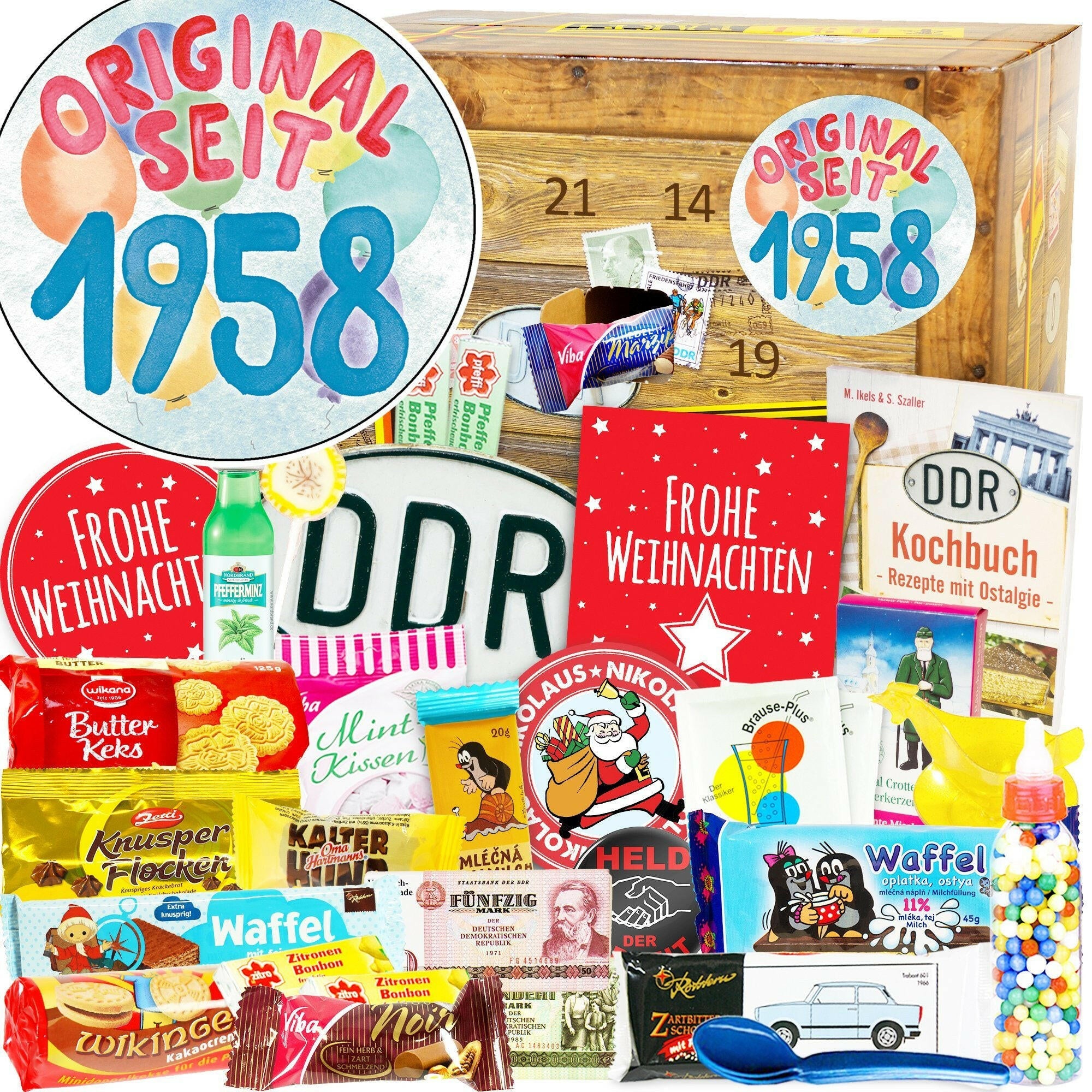 Original seit 1958 - Adventskalender DDR - Ossiladen I Ostprodukte Versand