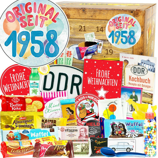 Original seit 1958 - Adventskalender DDR - Ossiladen I Ostprodukte Versand