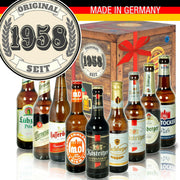 Original seit 1958 - Bier Geschenk Set "Ostbiere" 9er Set - Ossiladen I Ostprodukte Versand