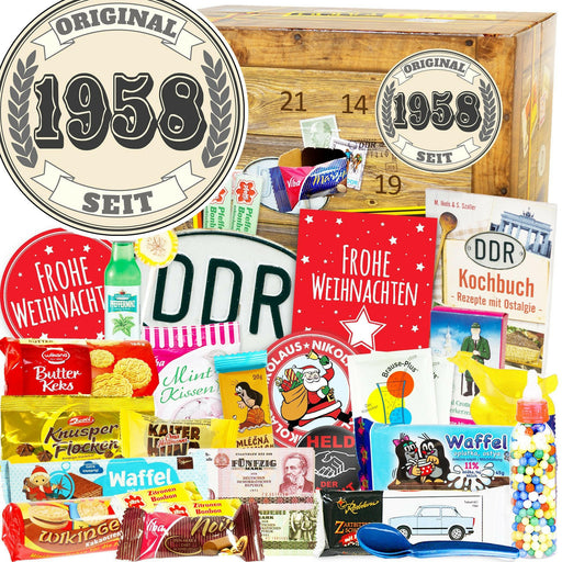 Original seit 1958 - DDR Adventskalender - Ossiladen I Ostprodukte Versand