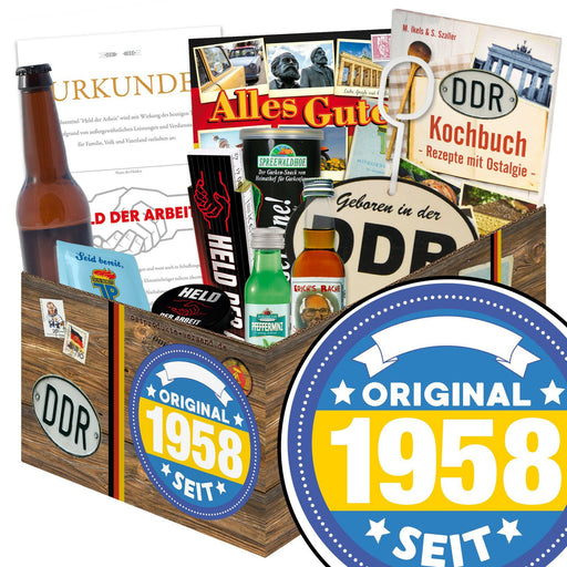 Original seit 1958 - Geschenkset Ostpaket "Männer Box" - Ossiladen I Ostprodukte Versand
