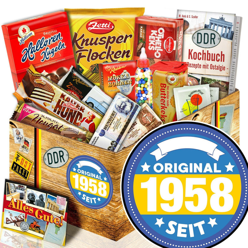 Original seit 1958 - Süßigkeiten Set DDR L - Ossiladen I Ostprodukte Versand