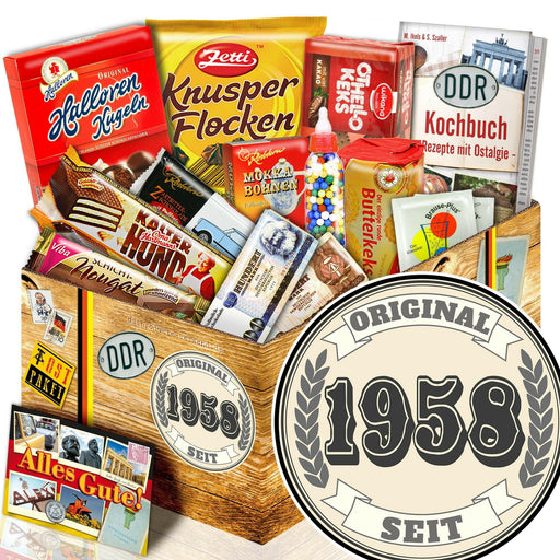 Original seit 1958 - Süßigkeiten Set DDR L - Ossiladen I Ostprodukte Versand