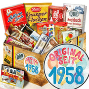 Original seit 1958 - Süßigkeiten Set DDR L - Ossiladen I Ostprodukte Versand