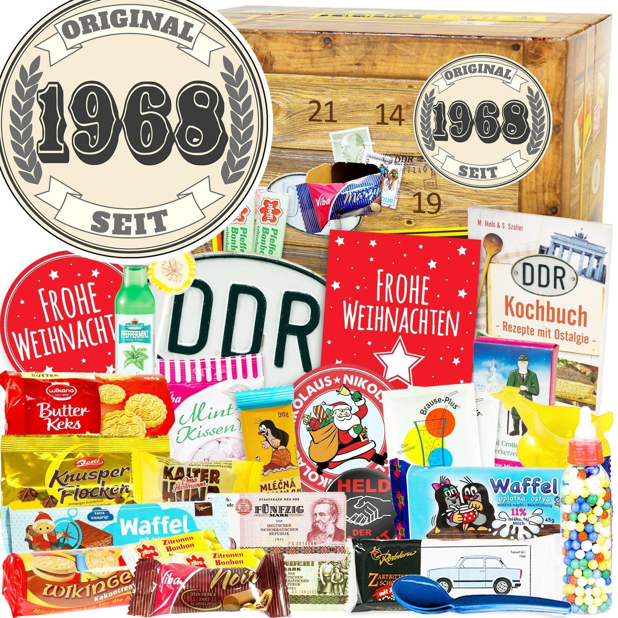 Original seit 1968 - DDR Adventskalender - Ossiladen I Ostprodukte Versand