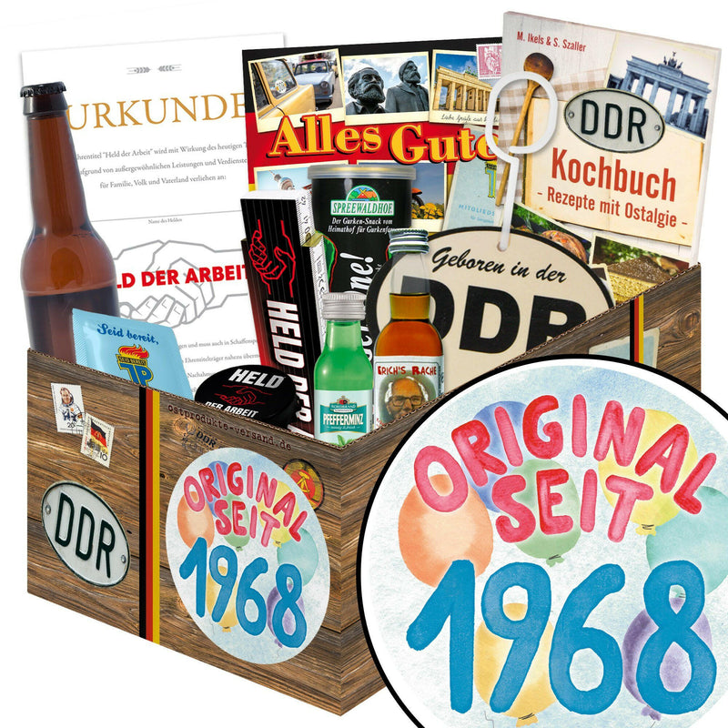 Original seit 1968 - Geschenkset Ostpaket "Männer Box" - Ossiladen I Ostprodukte Versand