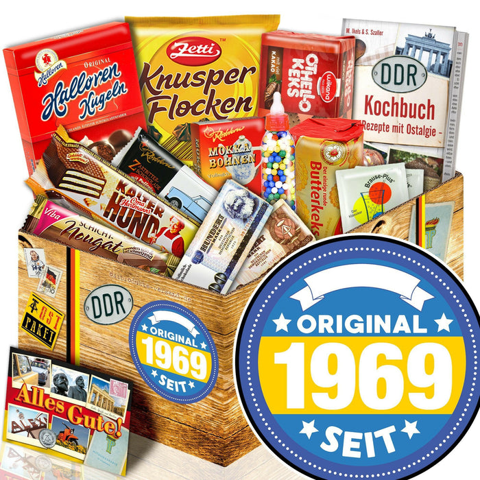 Original seit 1969 - Süßigkeiten Set DDR L - Ossiladen I Ostprodukte Versand