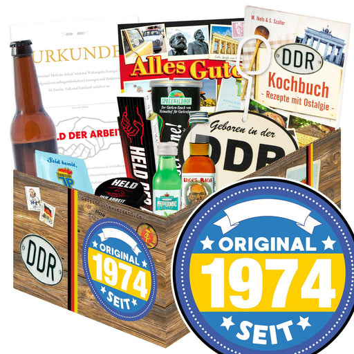Original seit 1974 - Geschenkset Ostpaket "Männer Box" - Ossiladen I Ostprodukte Versand