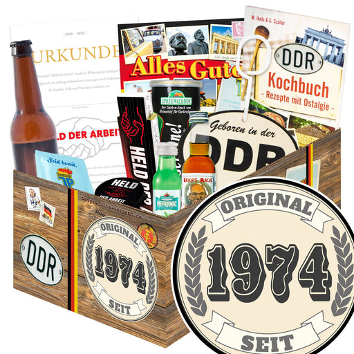 Original seit 1974 - Geschenkset Ostpaket "Männer Box" - Ossiladen I Ostprodukte Versand