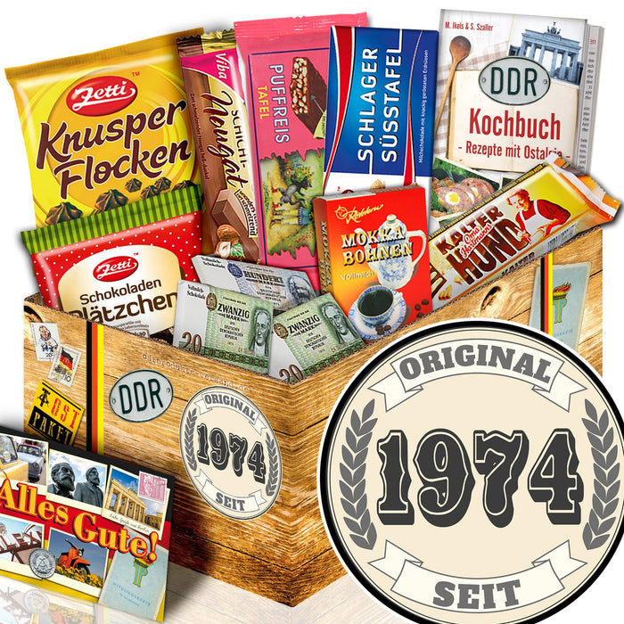 Original seit 1974 - Geschenkset Ostpaket "Schokoladenbox M" - Ossiladen I Ostprodukte Versand