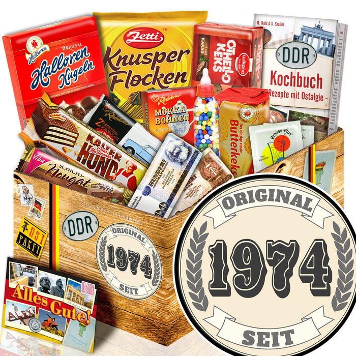 Original seit 1974 - Süßigkeiten Set DDR L - Ossiladen I Ostprodukte Versand