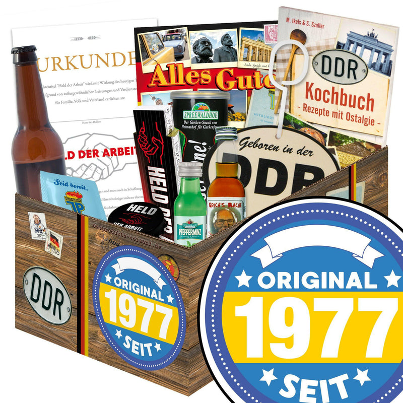 Original seit 1977 - Geschenkset Ostpaket "Männer Box" - Ossiladen I Ostprodukte Versand