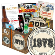 Original seit 1978 - Geschenkset Ostpaket "Männer Box" - Ossiladen I Ostprodukte Versand