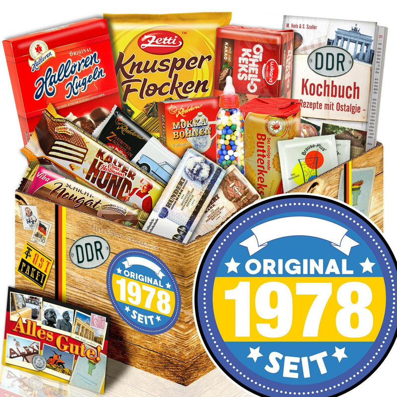 Original seit 1978 - Süßigkeiten Set DDR L - Ossiladen I Ostprodukte Versand